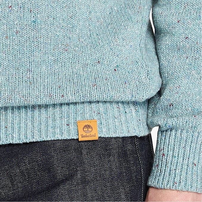 Fair-Isle-Pullover für Herren in Grau