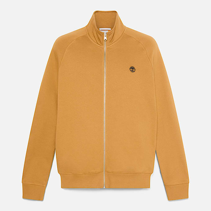 Exeter River Sweatshirt mit Trichterkragen für Herren in Gelb