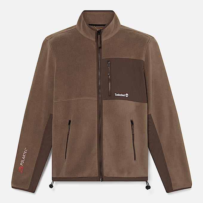 Giacca in Pile Sherburne Polartec® da Uomo in marrone