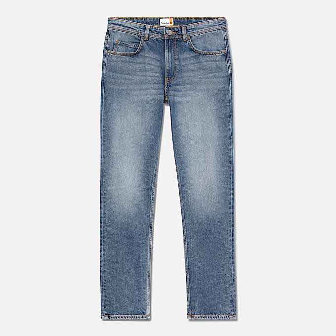 Schmal geschnittene Sandown Jeans für Herren in Dunkelblau