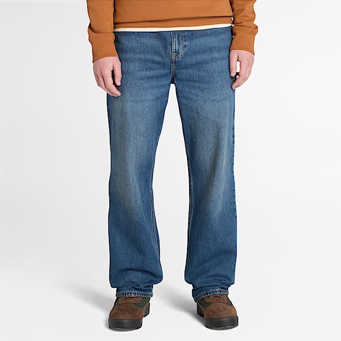Sandown Denim-Hose mit Stickerei für Herren in Blau - 1