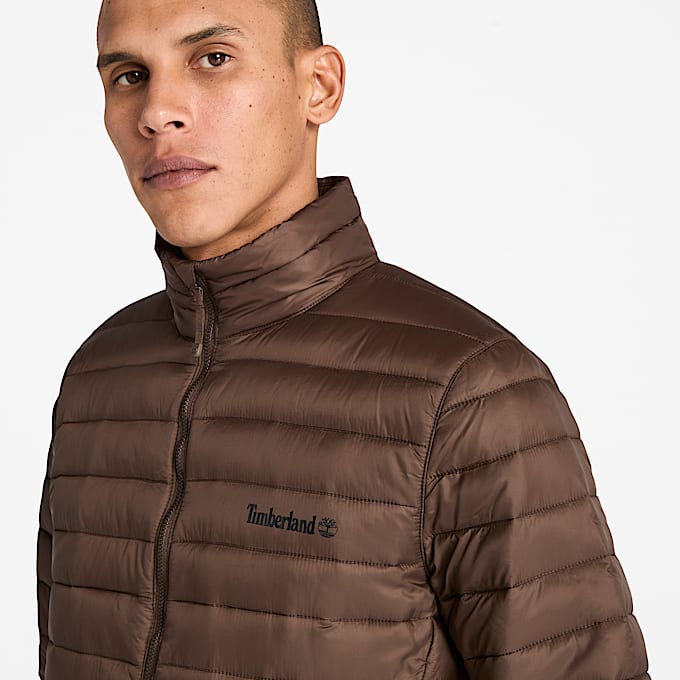 Veste déperlante durable Axis Peak pour homme en marron