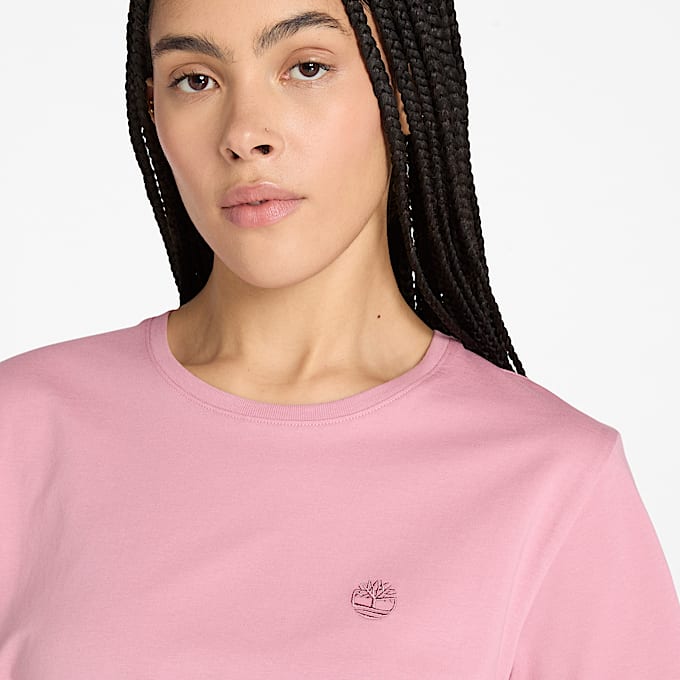Dunstan Kurzarm-T-Shirt für Damen in Pink