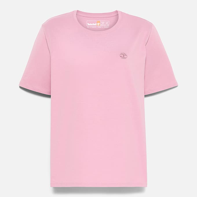 Dunstan Kurzarm-T-Shirt für Damen in Pink