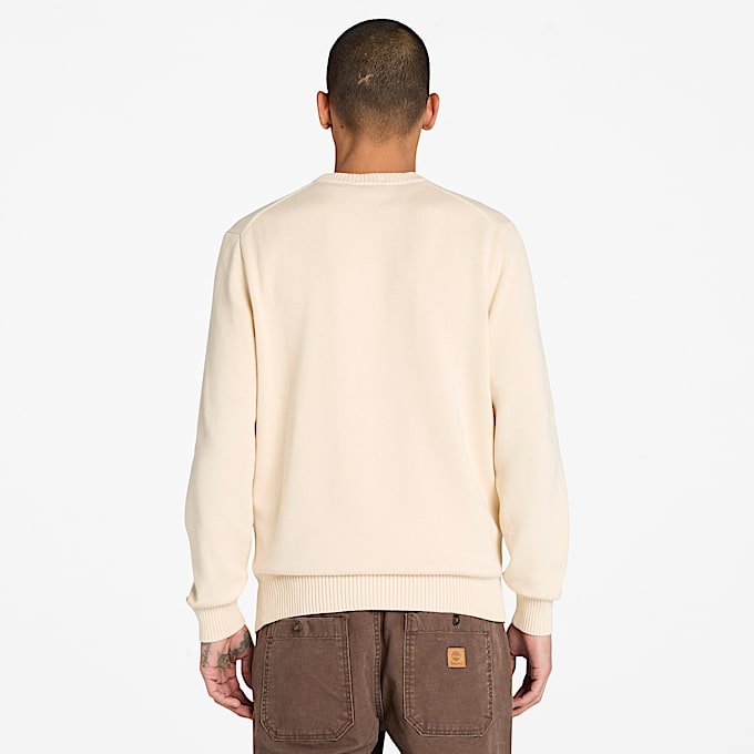 Timberland® Pullover mit Grafik für Herren in Beige