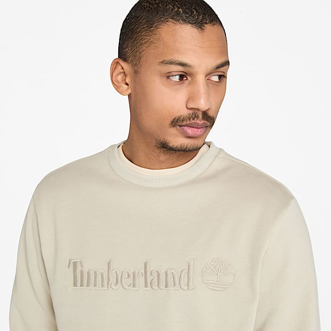 Hampton Sweatshirt met ronde hals voor heren in grijs