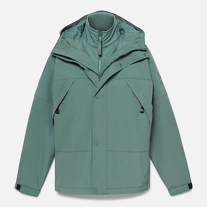 Veste 3-en-1 imperméable Winnick pour homme en vert