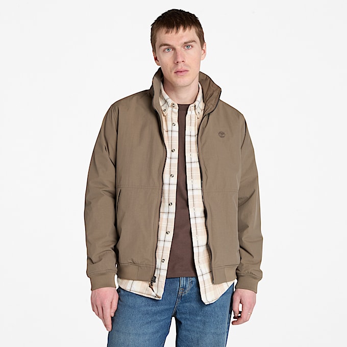 Waterproof Sailor Bomber for Men in Brown - 1
