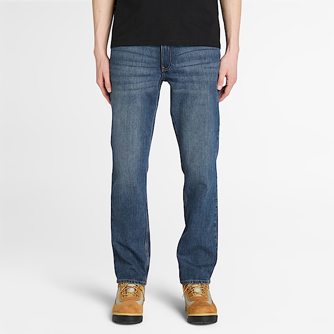 Sandown Straight Leg Jeans for Men in Blue - 1