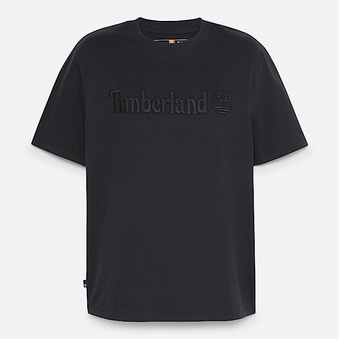 T-shirt à manches courtes Hampton pour homme en noir - 1