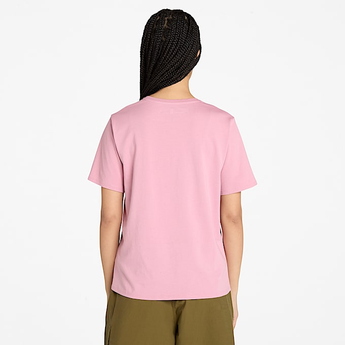Dunstan Kurzarm-T-Shirt für Damen in Pink