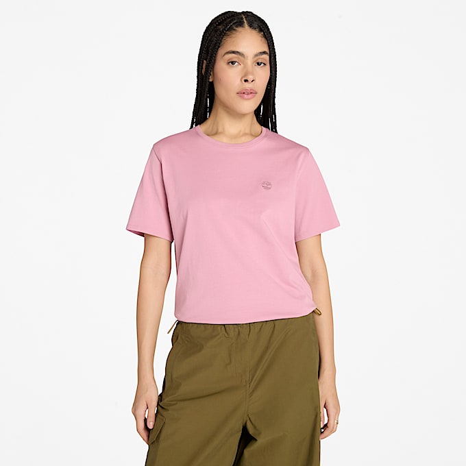 Dunstan Kurzarm-T-Shirt für Damen in Pink - 1