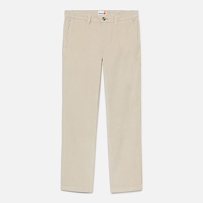 Pantaloni in Velluto a Coste Claremont da Uomo in grigio