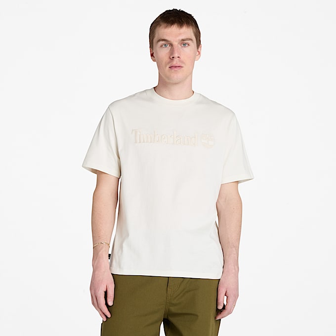 Hampton Kurzarm-T-Shirt für Herren in Weiß - 1