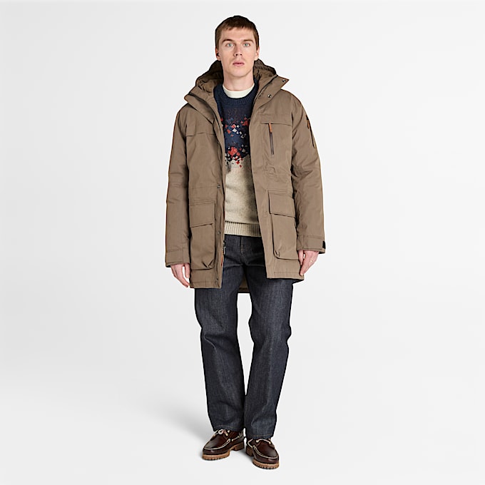 Fair Isle Jumper for Men in Beige