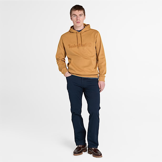 Pantalon Sandown à 5 poches pour homme en bleu foncé