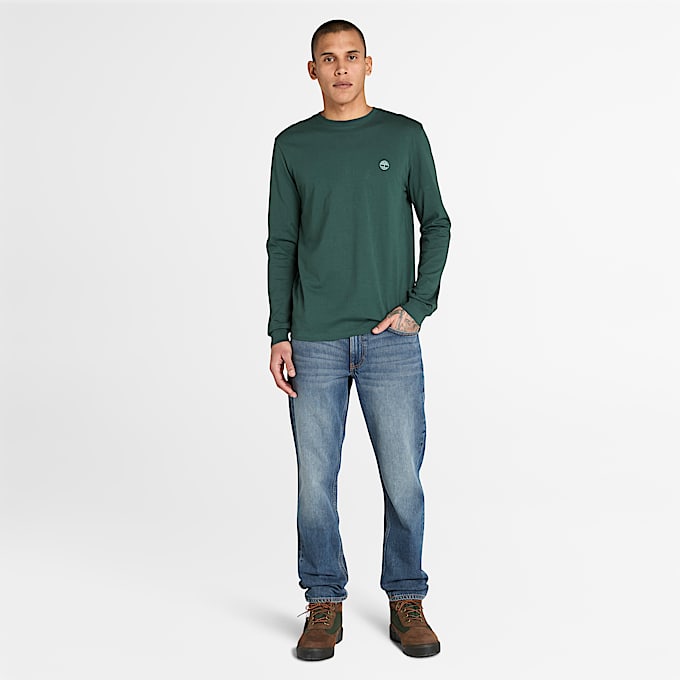 Schmal geschnittene Sandown Jeans für Herren in Dunkelblau