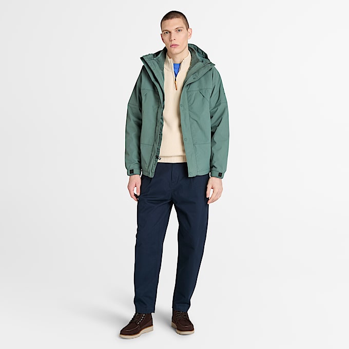 Veste 3-en-1 imperméable Winnick pour homme en vert