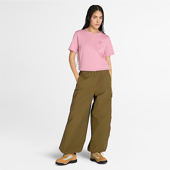 Dunstan Kurzarm-T-Shirt für Damen in Pink