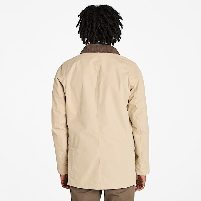 Wasserdichte Wenham Barn-Jacke für Herren in Beige