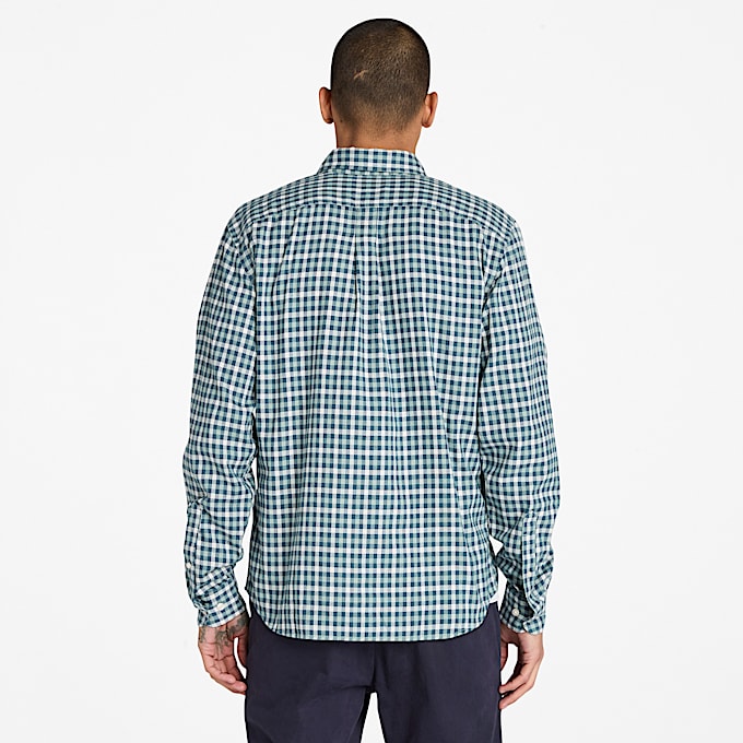 Solucell Air™ Gingham Overhemd voor heren in grijs