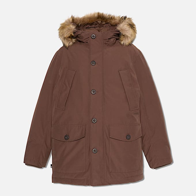 Parka imperméable Scar Ridge pour homme en marron