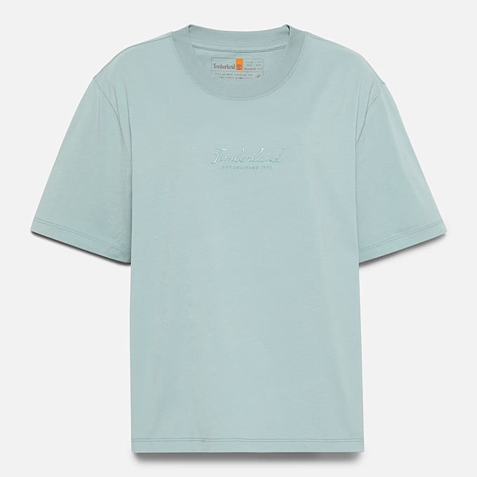 T-shirt a Maniche Corte Lush Comfort da Donna in grigio