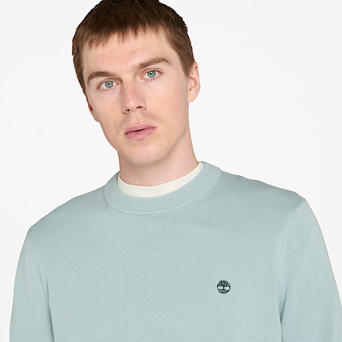 Williams River Baumwollpullover für Herren in Grau