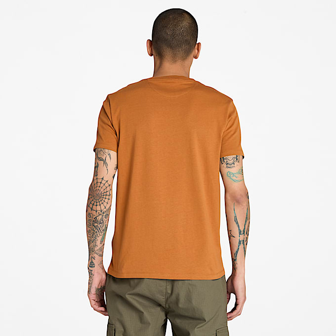 Dunstan River Short-Sleeve T-Shirt for Men in Brown