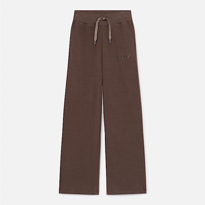 Pantalon Palazzo Lush Comfort pour femme en marron