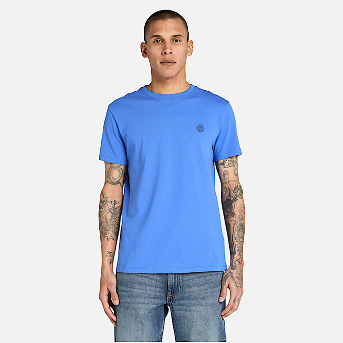 Dunstan River Short-Sleeve T-Shirt for Men in Blue - 1