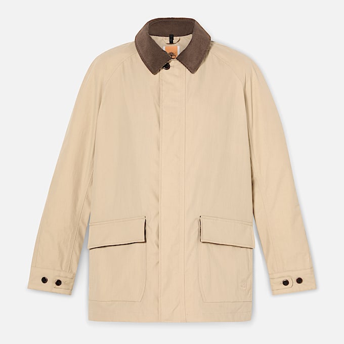 Wasserdichte Wenham Barn-Jacke für Herren in Beige