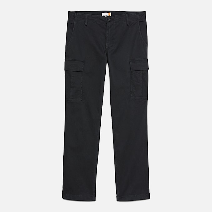 Timberland® Brookline Twill Cargo Trouser for Men in Black