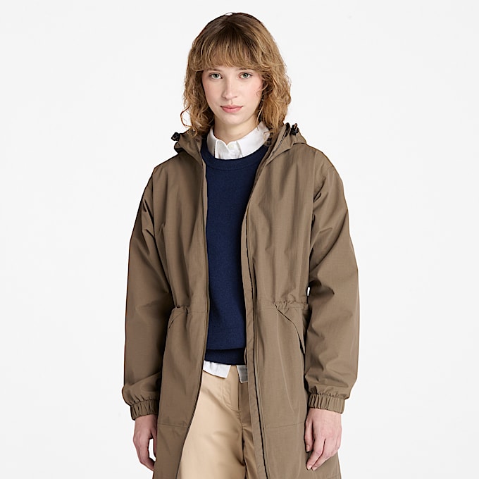 Parka Impermeabile Winnick da Donna in marrone - 1