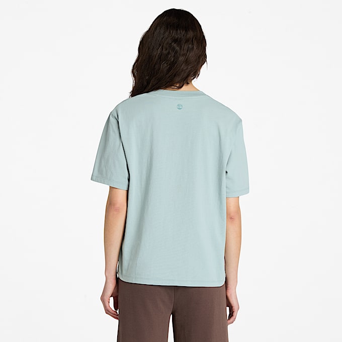 T-shirt a Maniche Corte Lush Comfort da Donna in grigio