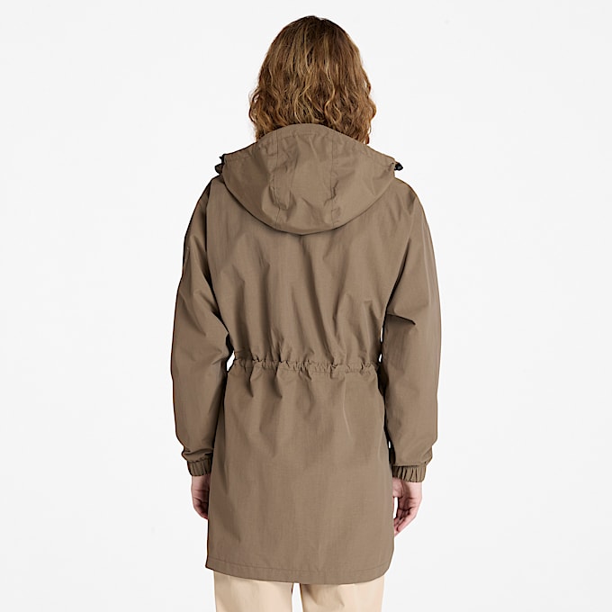 Parka Impermeabile Winnick da Donna in marrone