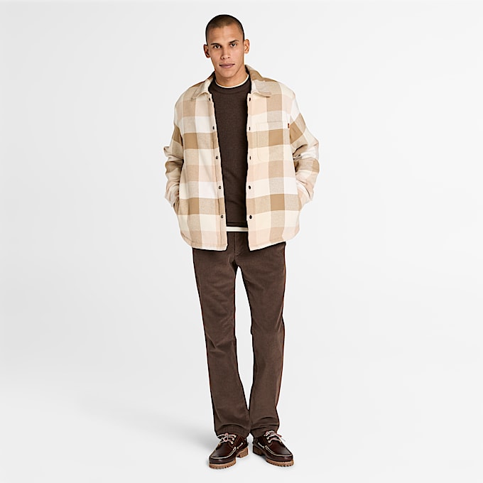 Timberland® Cohas Brook Rundhalspullover aus Merinowolle für Herren in Braun