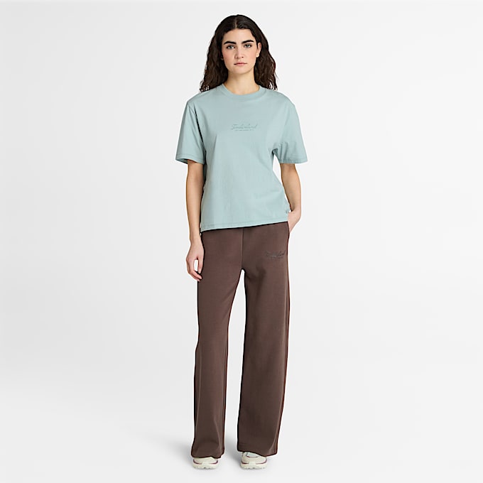 T-shirt a Maniche Corte Lush Comfort da Donna in grigio