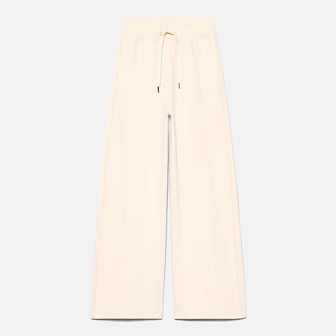 Pantalon Palazzo Lush Comfort pour femme en beige