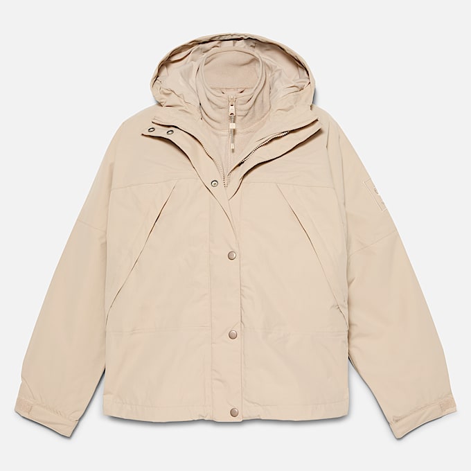 Veste imperméable 3-en-1 Winnick pour femme en beige