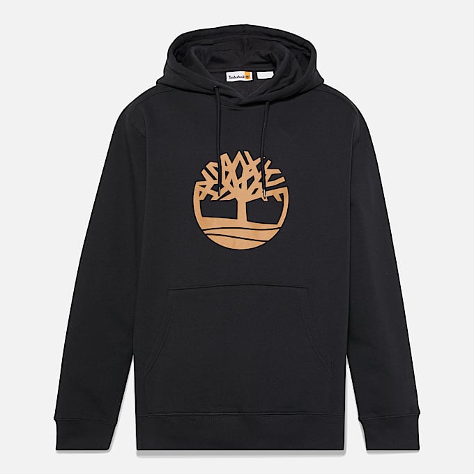 Camisola com Capuz Kennebec River Tree Logo para Homem em preto