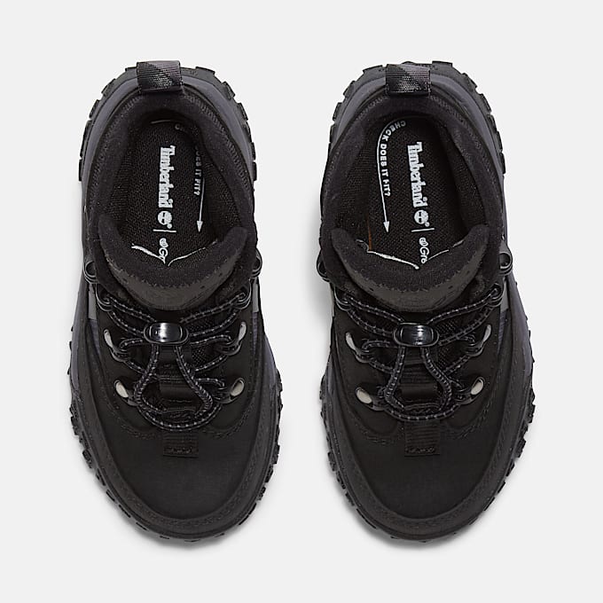 GreenStride™ Motion 6 Wasserdichter Schuh für Kleinkinder in Schwarz