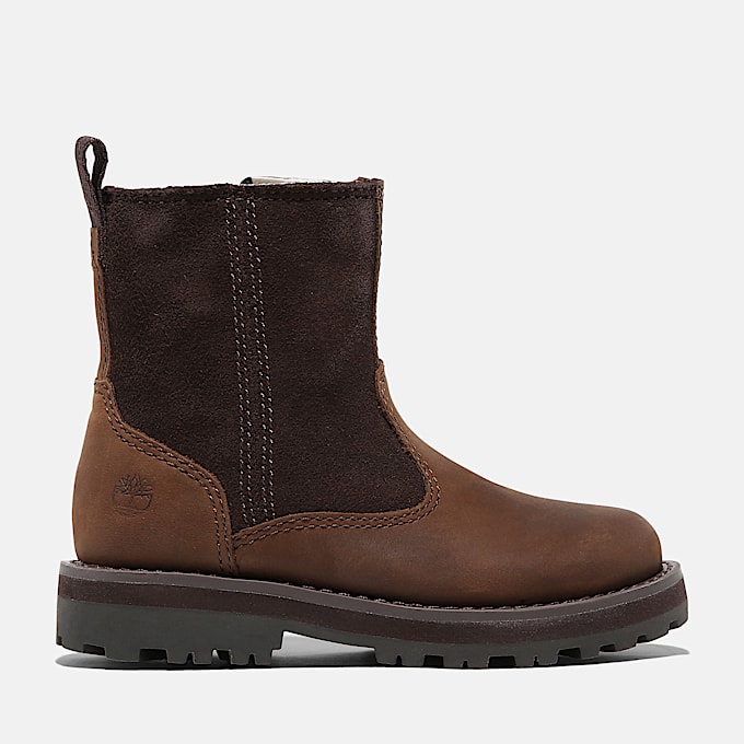 Courma Kid Boot mit warmem Futter für Kleinkinder in Dunkelbraun - 1