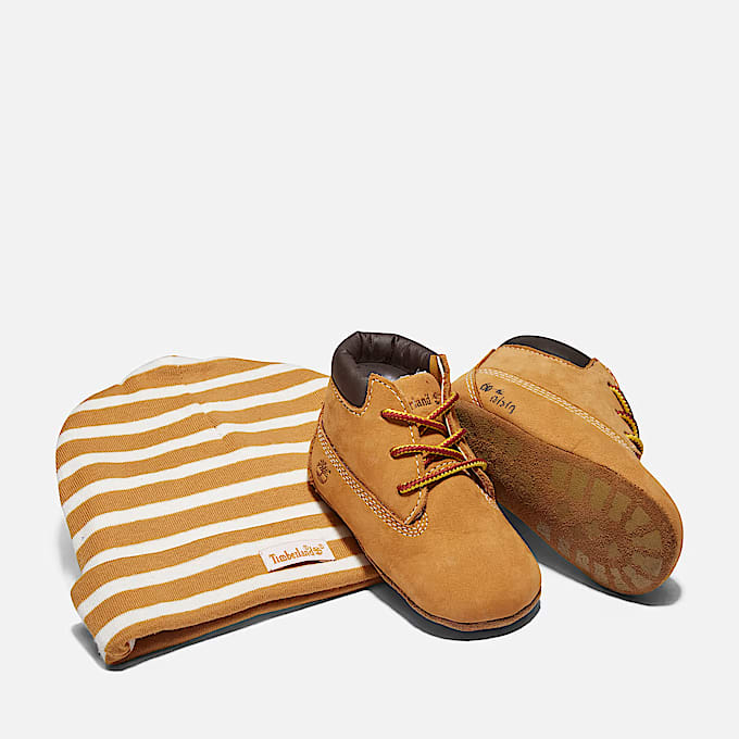 Crib Bootie for Infant in Yellow - 1