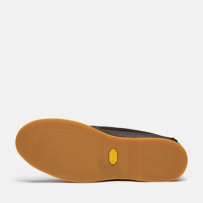 Crafted Boat Shoe for Men in Dark Brown