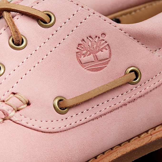 Scarpa da Barca Timberland® Authentic 3-Eye Lug Handsewn in rosa