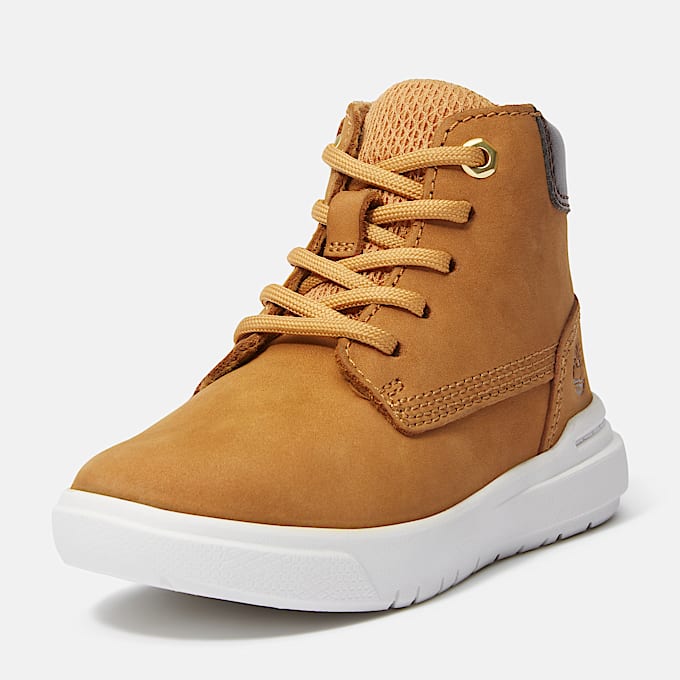 Basket à zip et lacets Seneca Bay pour tout-petit en jaune