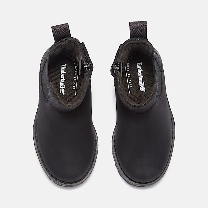 Courma Kid Chelsea Boot voor Peuters en kleuters in zwart