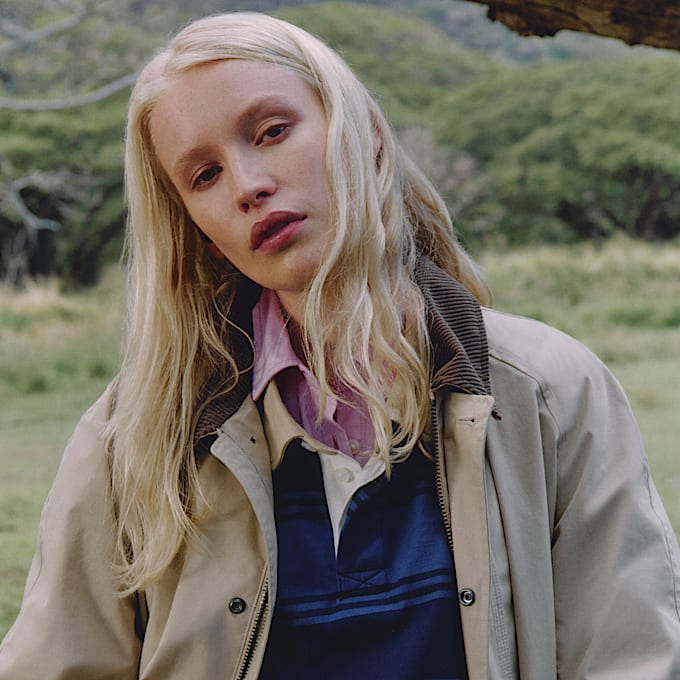 Manteau imperméable Wenham Barn pour femme en beige