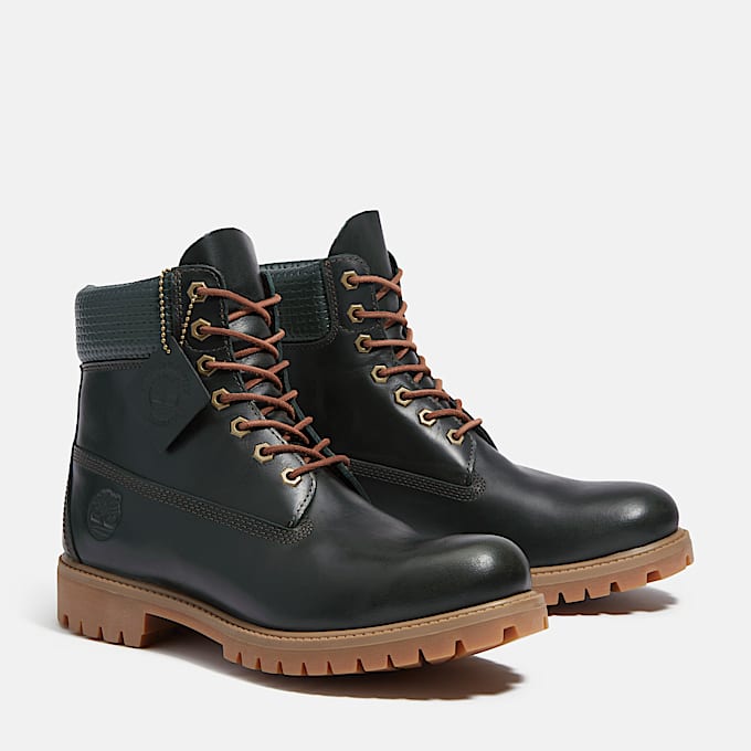 6-inch Boot imperméable Timberland® Premium pour homme en vert foncé